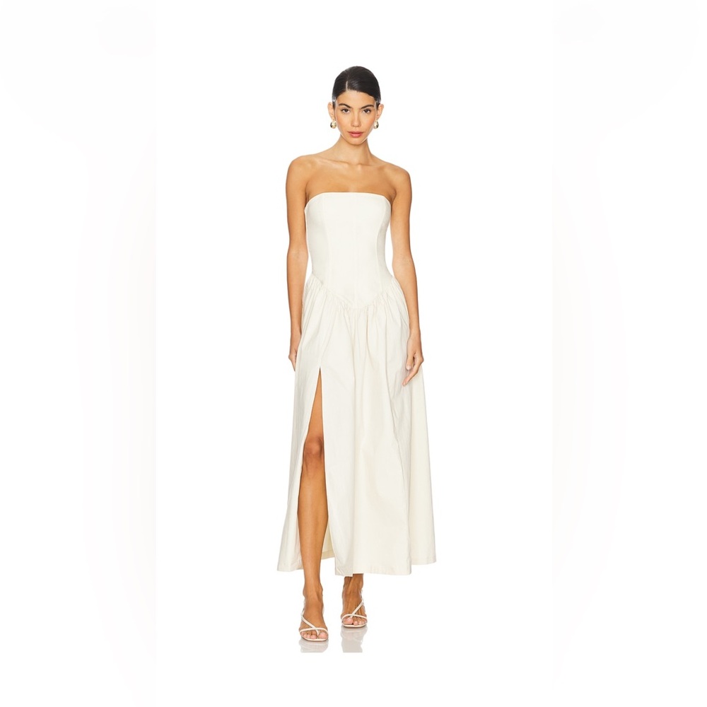 LPA GIANA MAXI DRESS IN IVORY